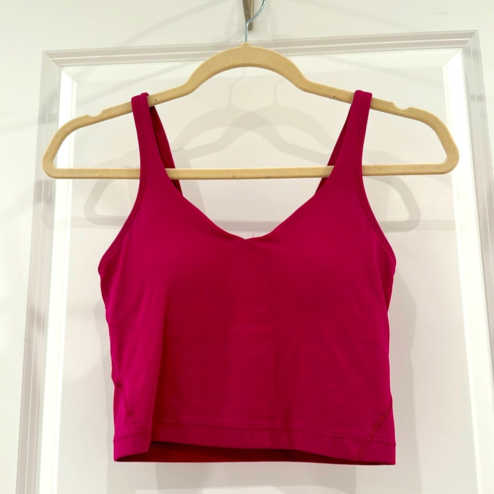 Lululemon Fuchsia Align Tank Size 2